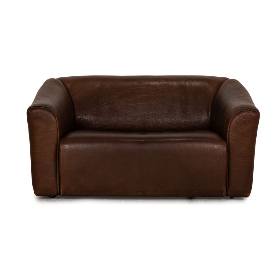 de Sede ds 47 Leder Sofa Braun Zweisitzer Couch