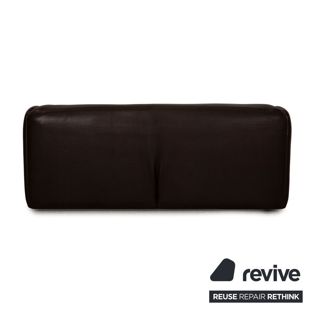 De Sede ds 47 Leder Sofa Braun Dunkelbraun Dreisitzer Couch