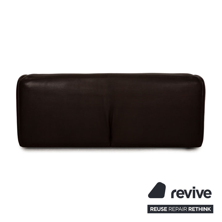 De Sede ds 47 Leder Sofa Braun Dunkelbraun Dreisitzer Couch