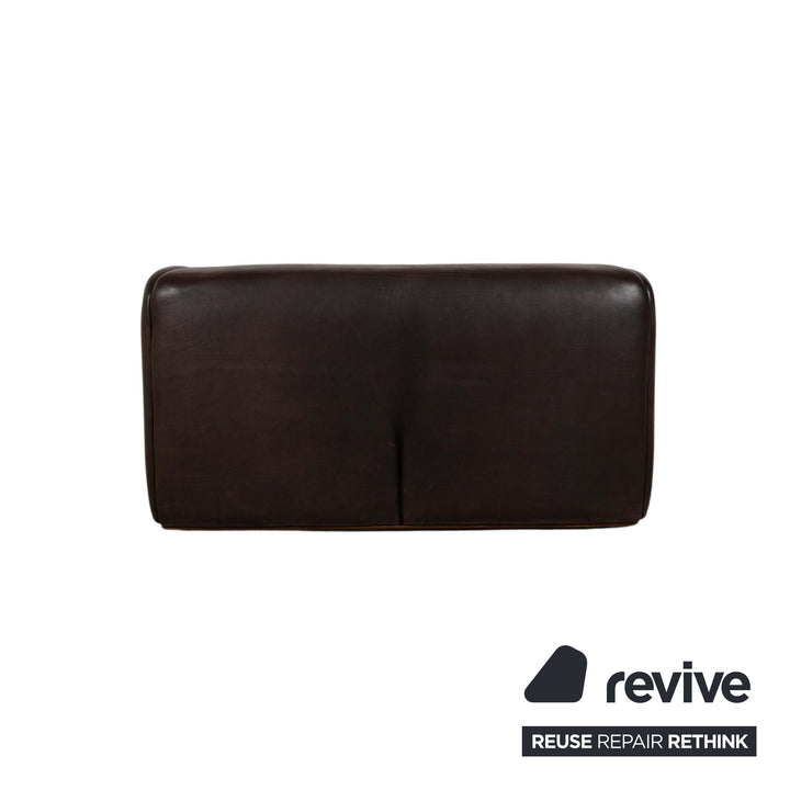 De Sede DS-47 Leather Two-Seater Brown Sofa Couch