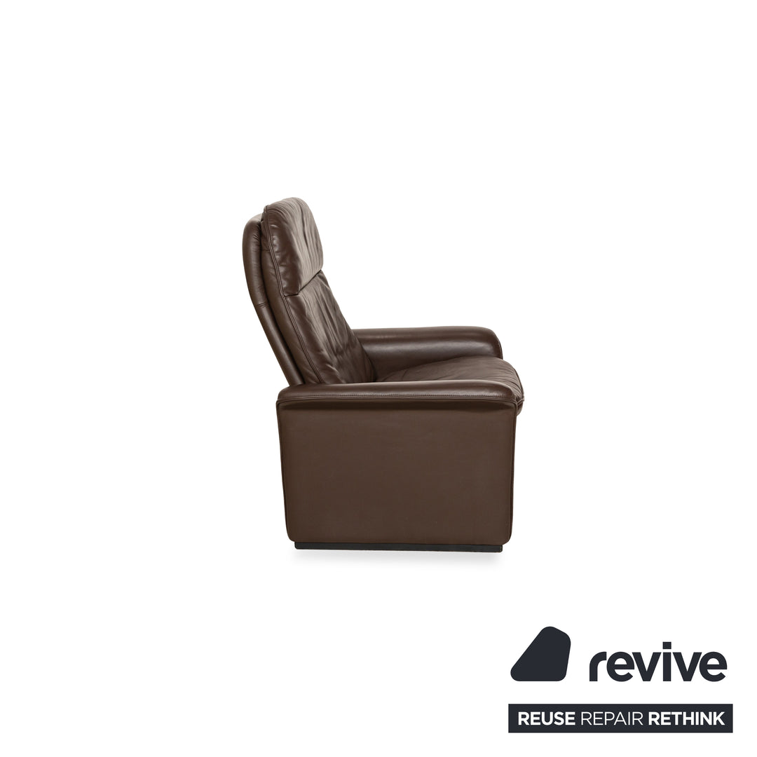 de Sede DS 50 Leather Armchair Brown Manual Function