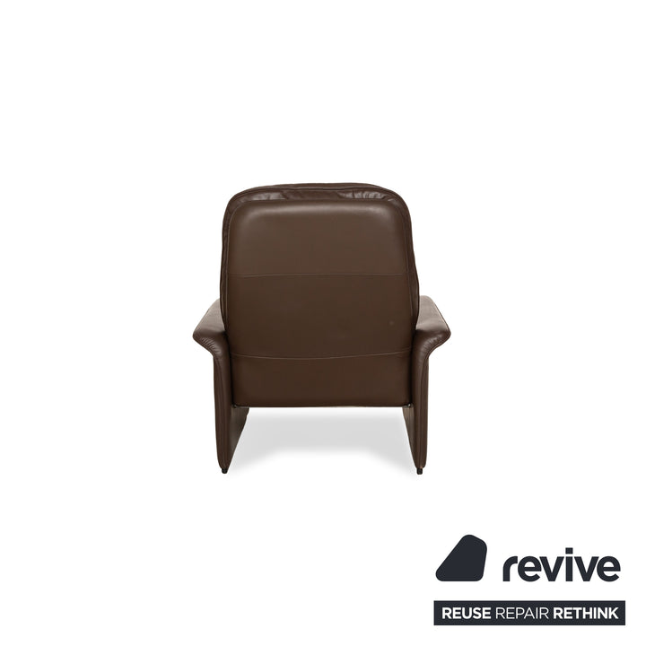 de Sede DS 50 Leather Armchair Brown Manual Function