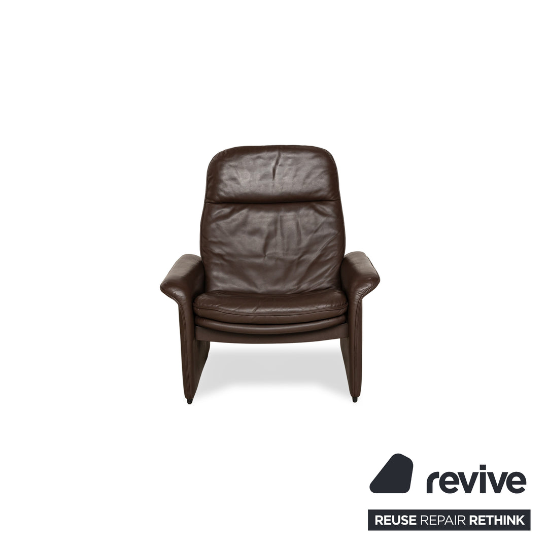 de Sede DS 50 Leather Armchair Brown Manual Function