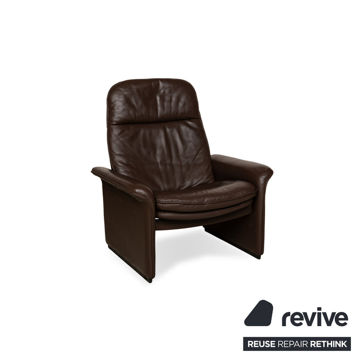 de Sede DS 50 Leather Armchair Brown Manual Function