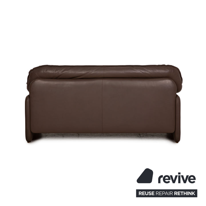 de Sede DS 61 two-seater leather brown