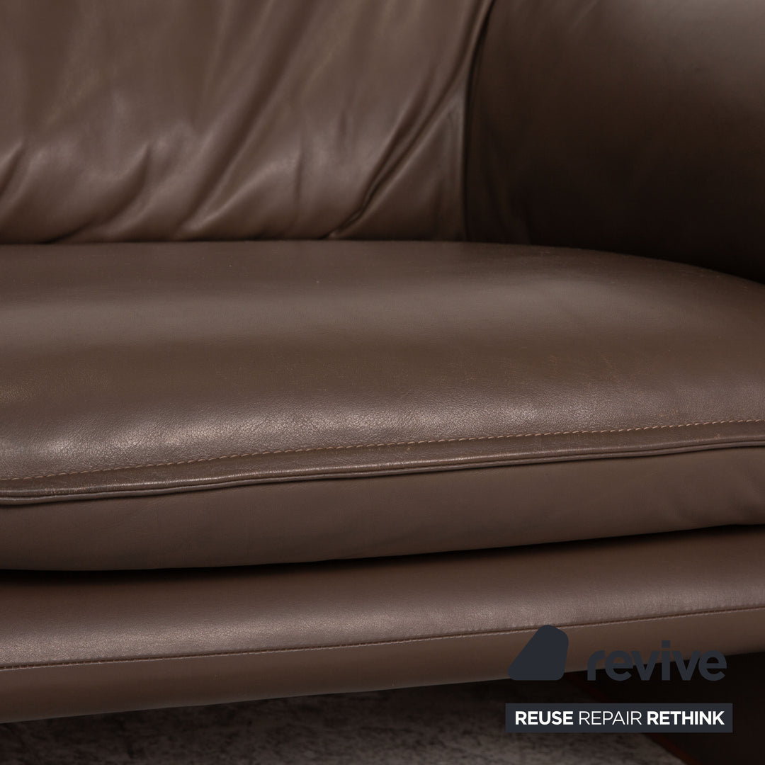 de Sede DS 61 two-seater leather brown
