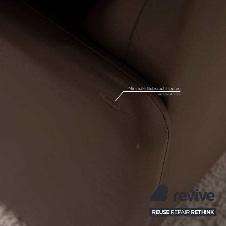 de Sede DS 61 Zweisitzer Leder Braun