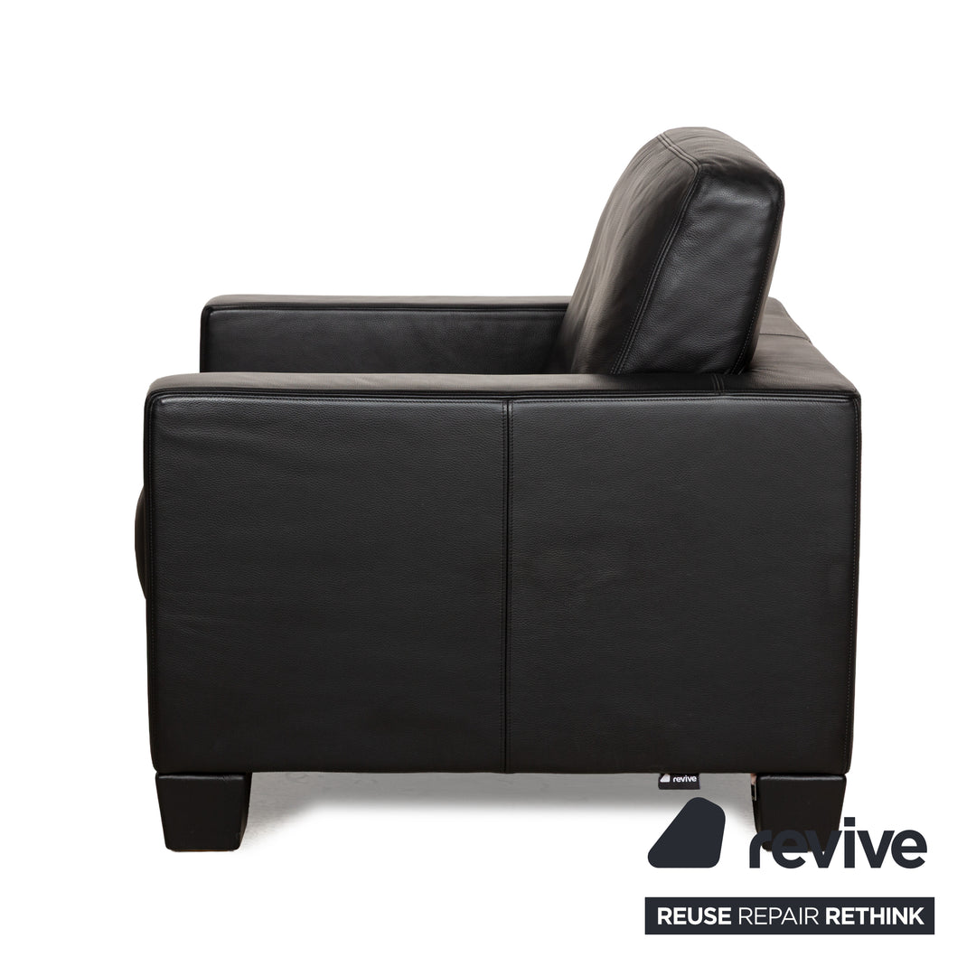De Sede for WK Wohnen DS-17/WK 612 Leather Armchair Black