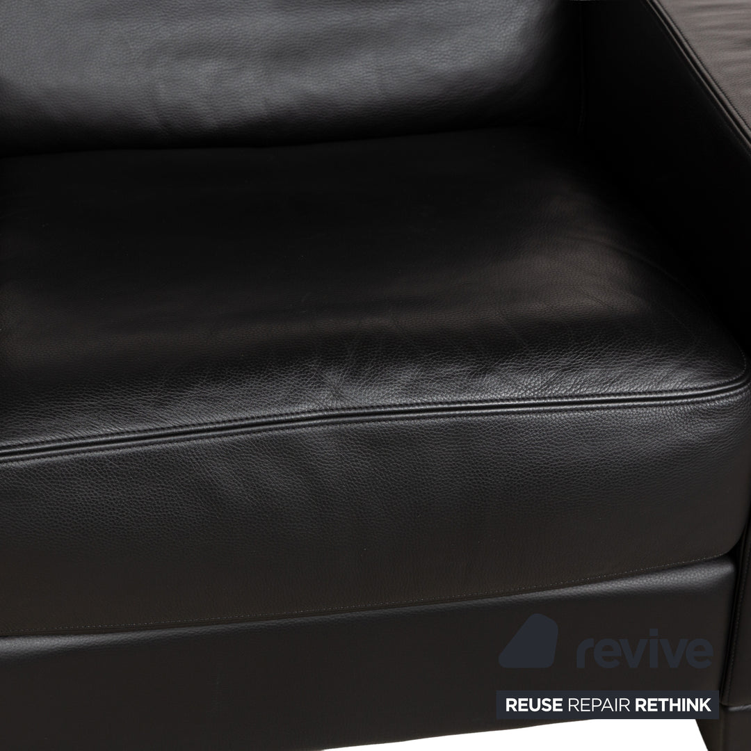 De Sede für WK Wohnen DS-17/WK 612 Leder Sessel Schwarz