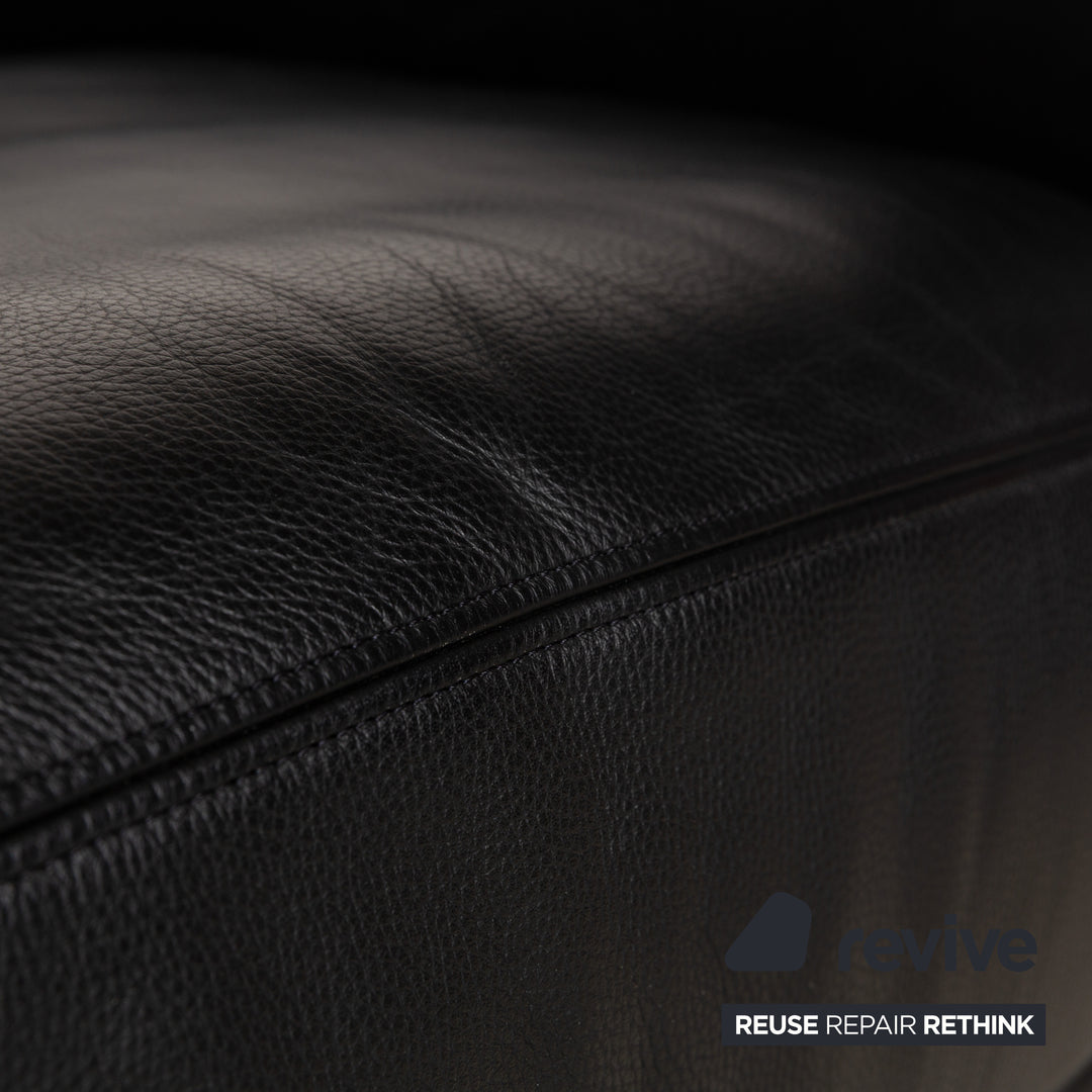De Sede for WK Wohnen DS-17/WK 612 Leather Armchair Black