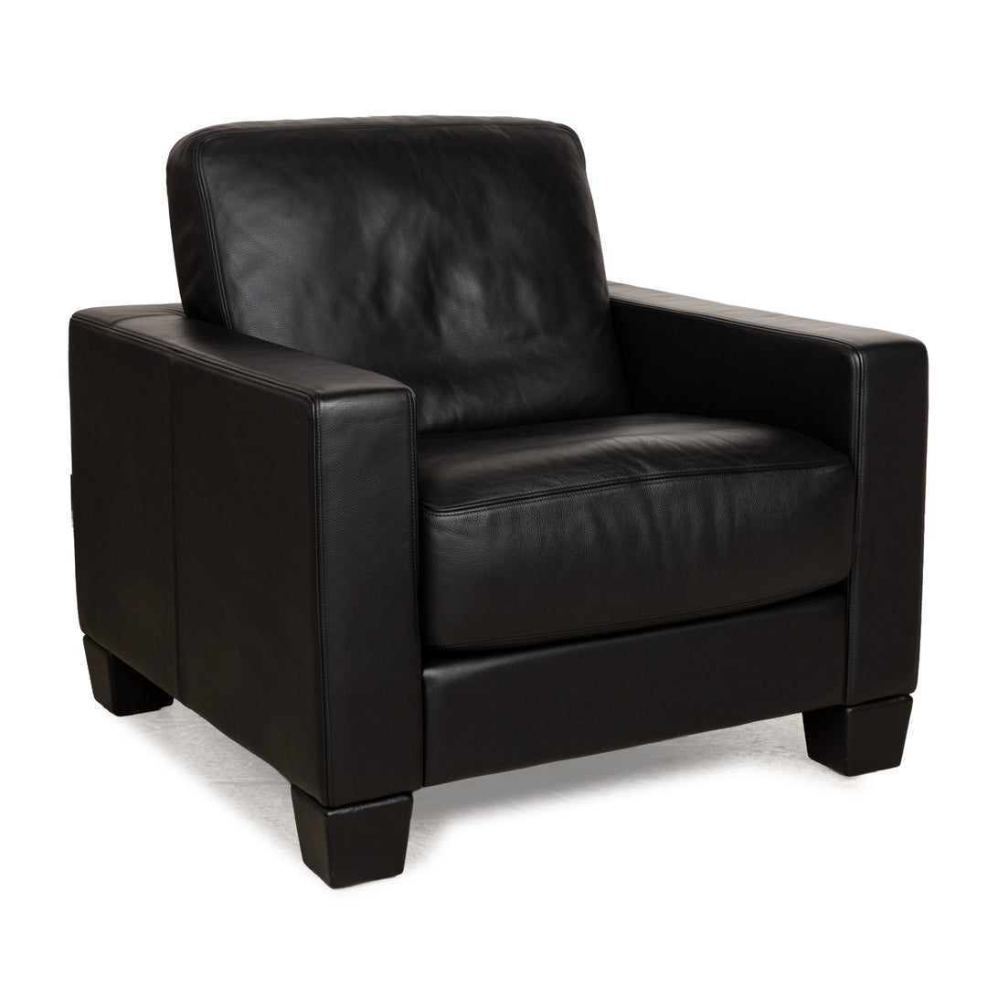 De Sede for WK Wohnen DS-17/WK 612 Leather Armchair Black