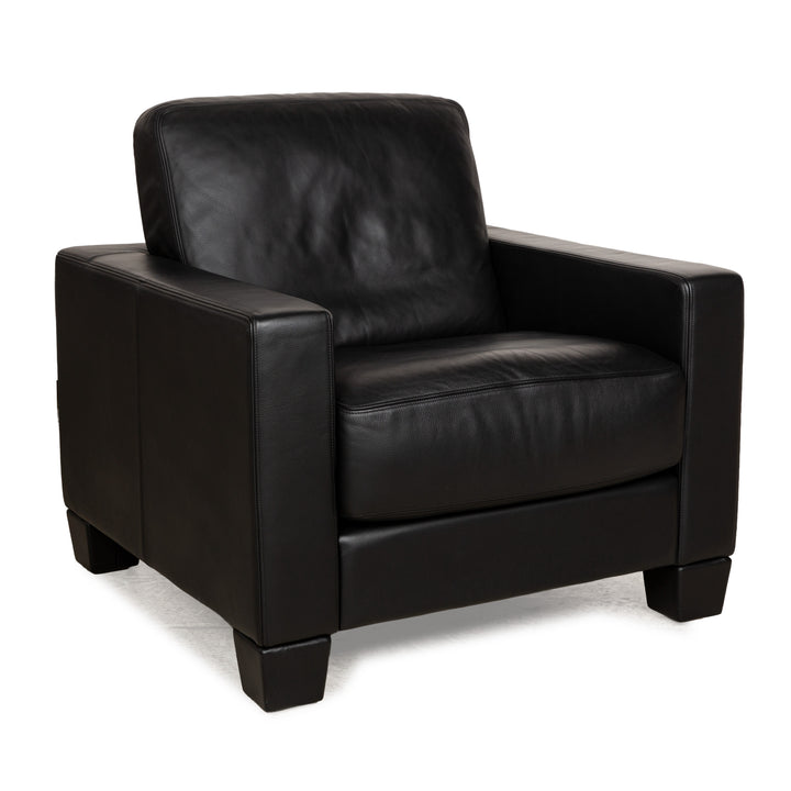 De Sede for WK Wohnen DS-17/WK 612 Leather Armchair Black
