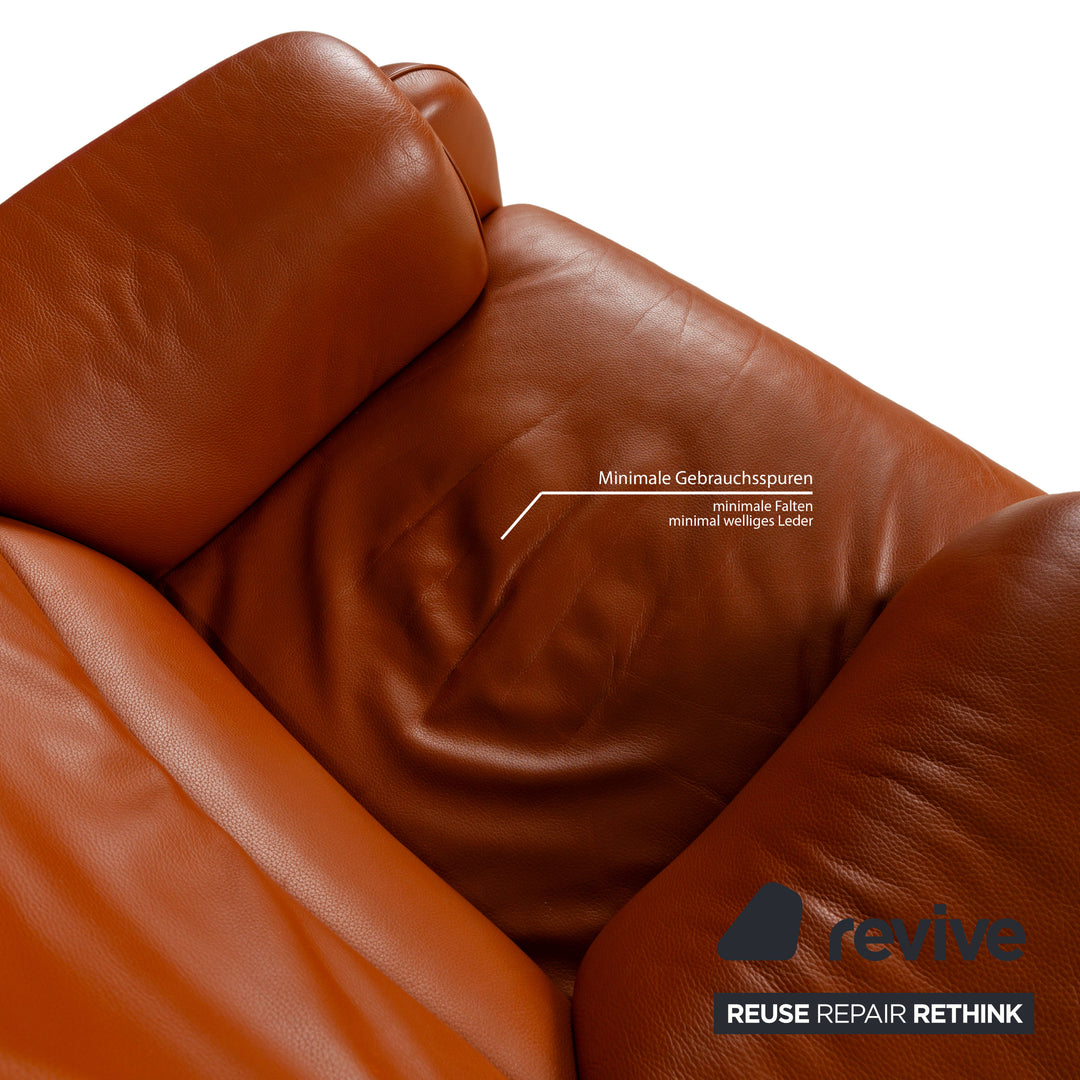 de Sede lederen fauteuil bruin