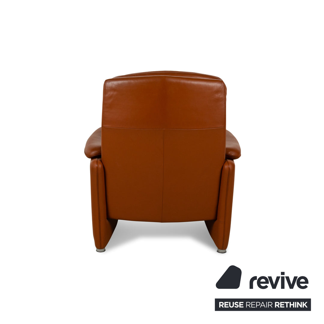 de Sede lederen fauteuil bruin