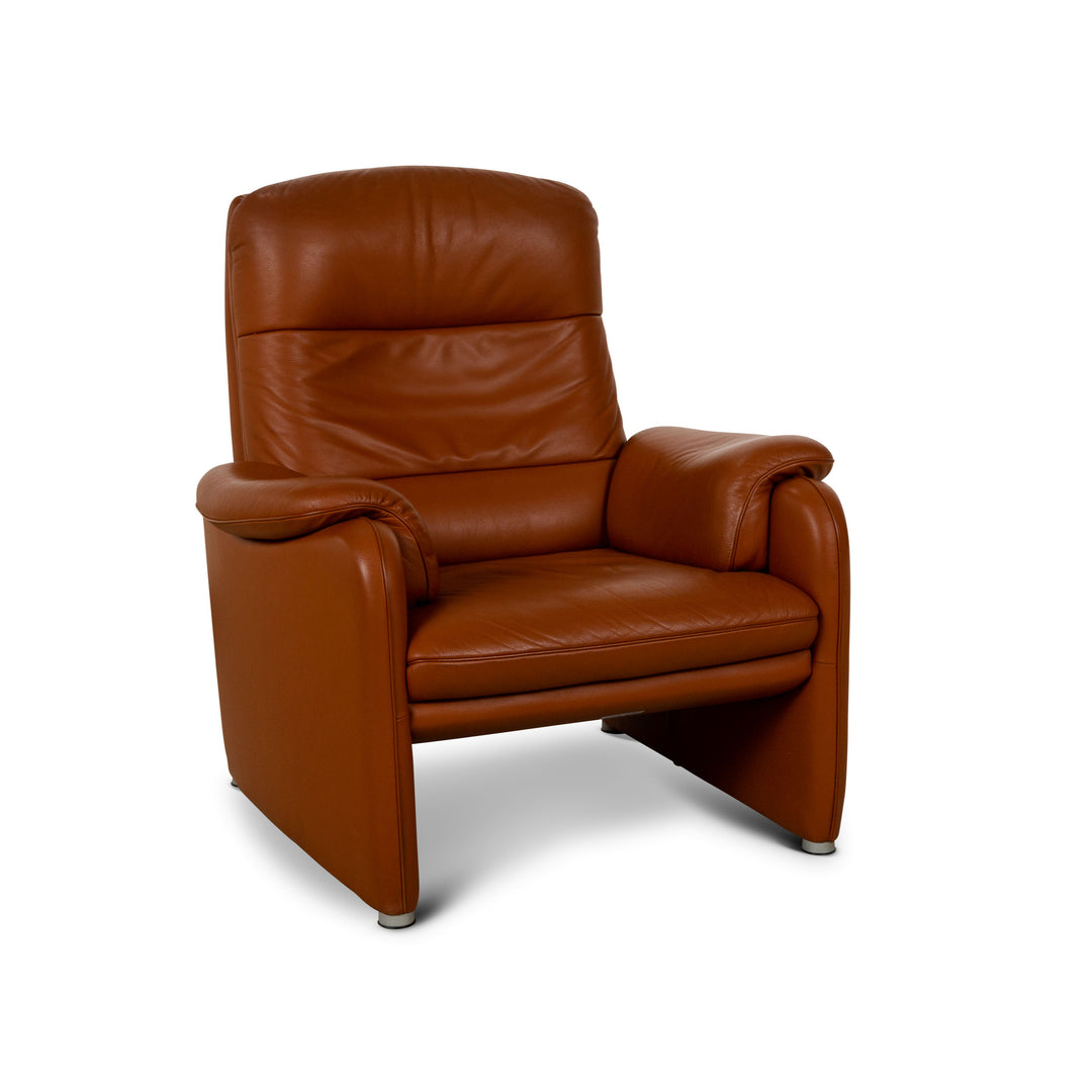 de Sede lederen fauteuil bruin