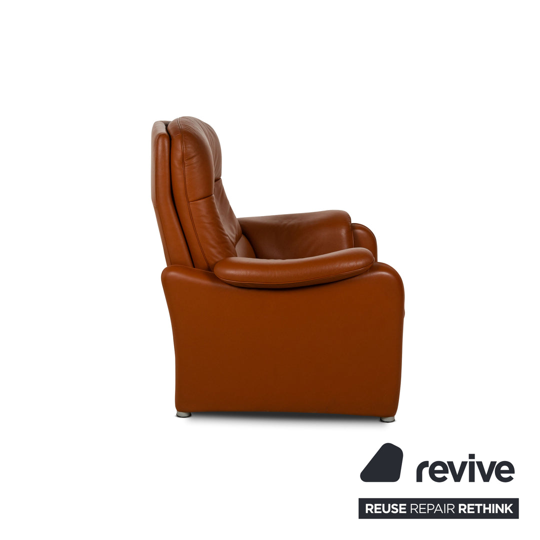 de Sede lederen fauteuil bruin