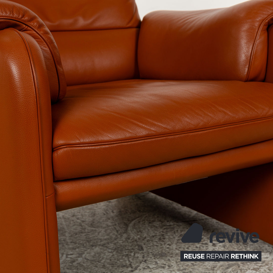 de Sede lederen fauteuil bruin