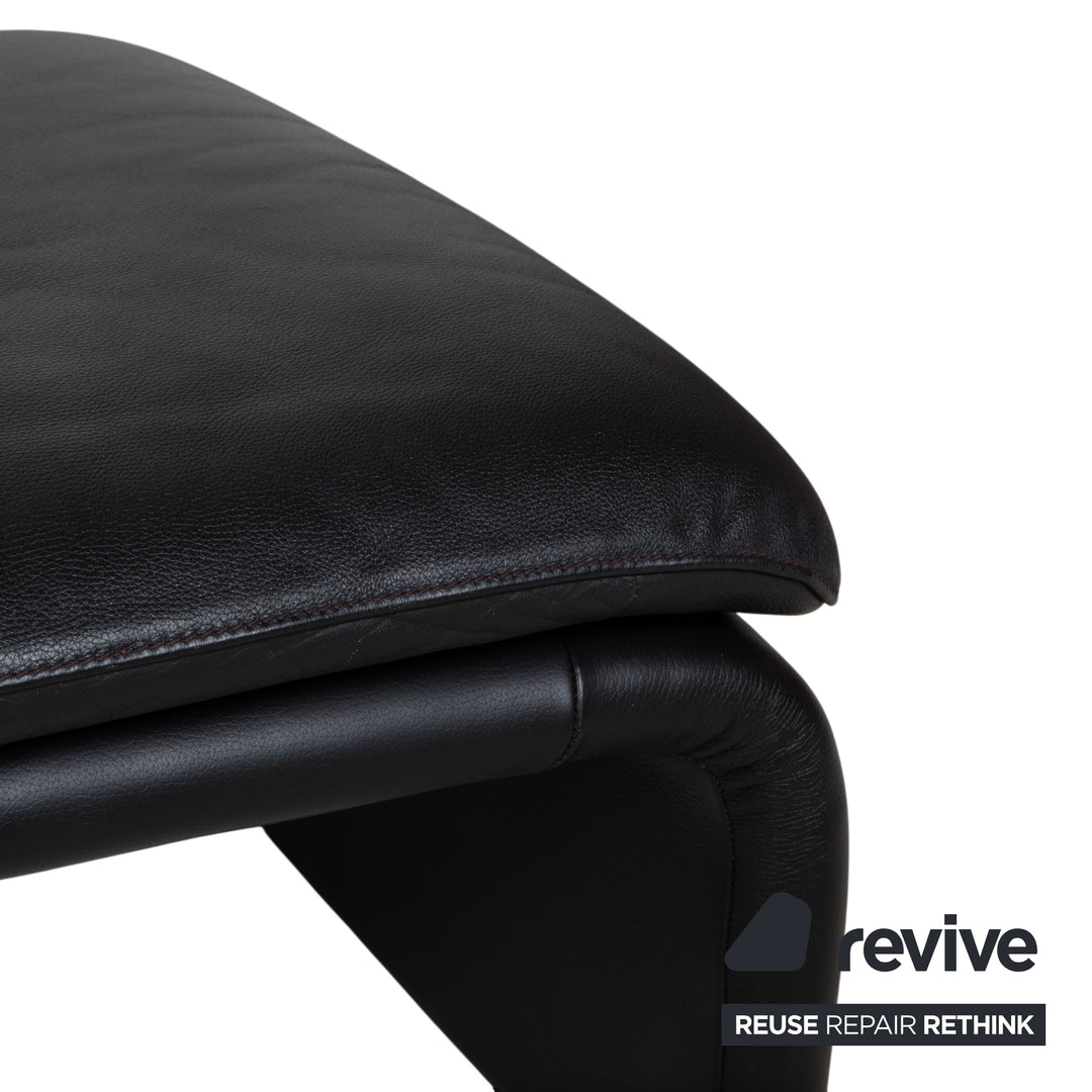 DeSede DS-2011 Leder Hocker Schwarz