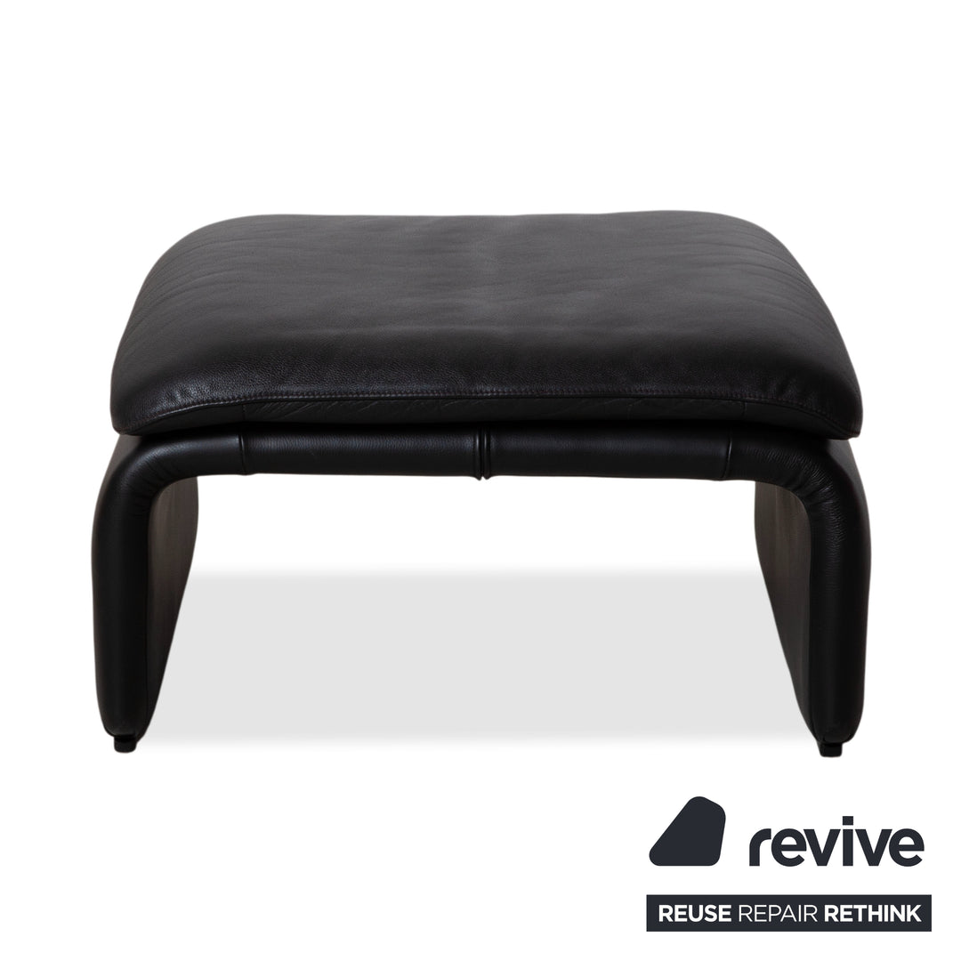 DeSede DS-2011 Leder Hocker Schwarz