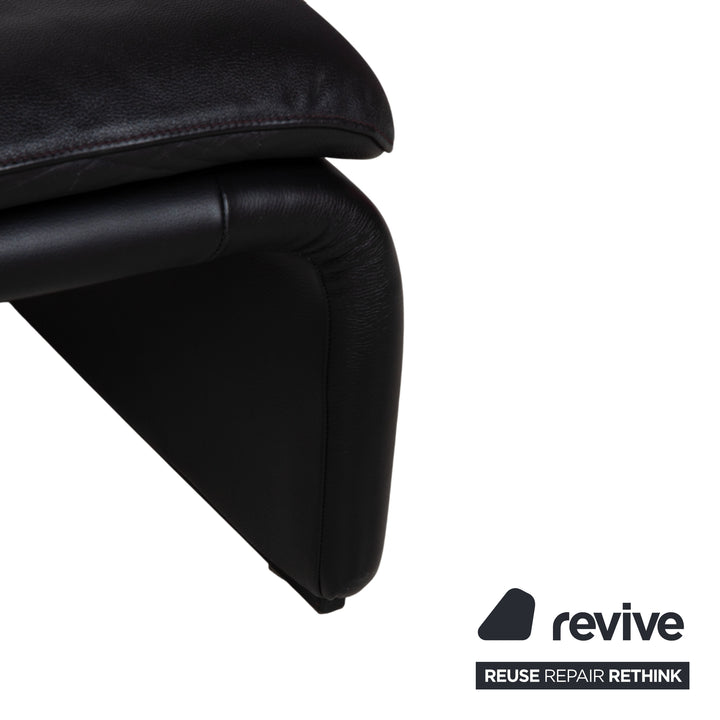 DeSede DS-2011 Leder Hocker Schwarz