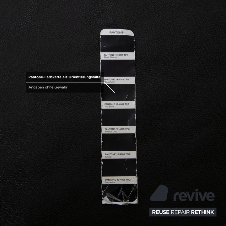 DeSede DS-2011 Leder Hocker Schwarz