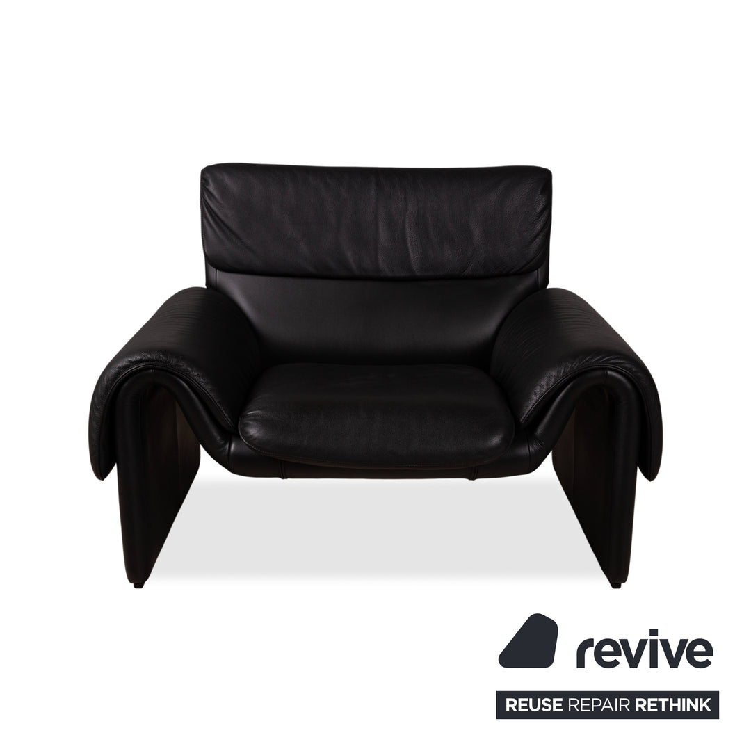 DeSede DS-2011 Leder Sessel Schwarz