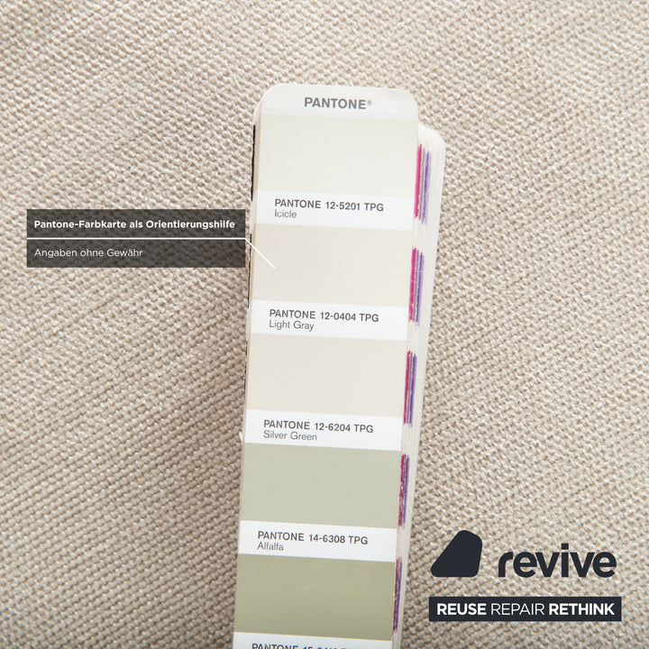 Désirée Lovely Day Stoff Ecksofa Creme Beige Weiß Sofa Couch Modular