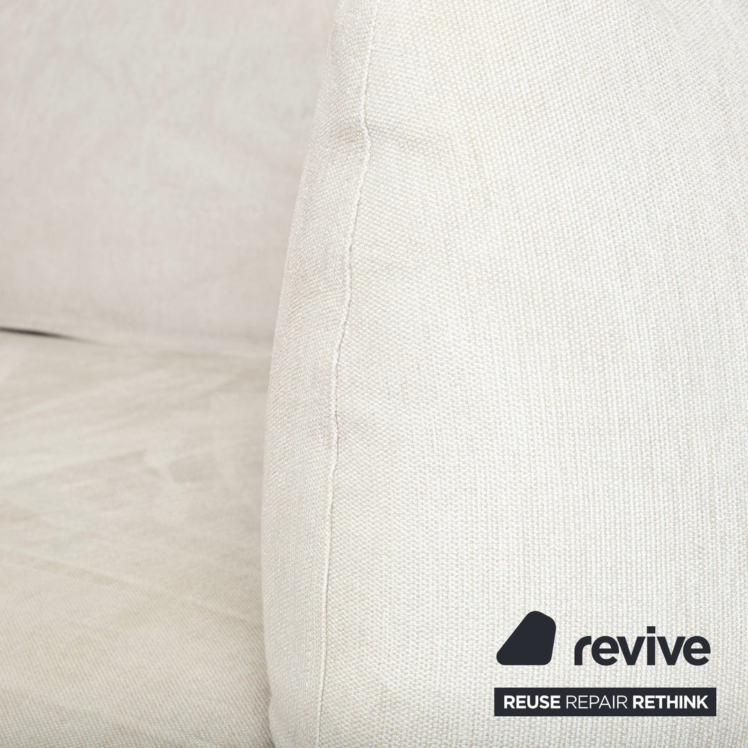 Désirée Lovely Day Stoff Ecksofa Creme Beige Weiß Sofa Couch Modular