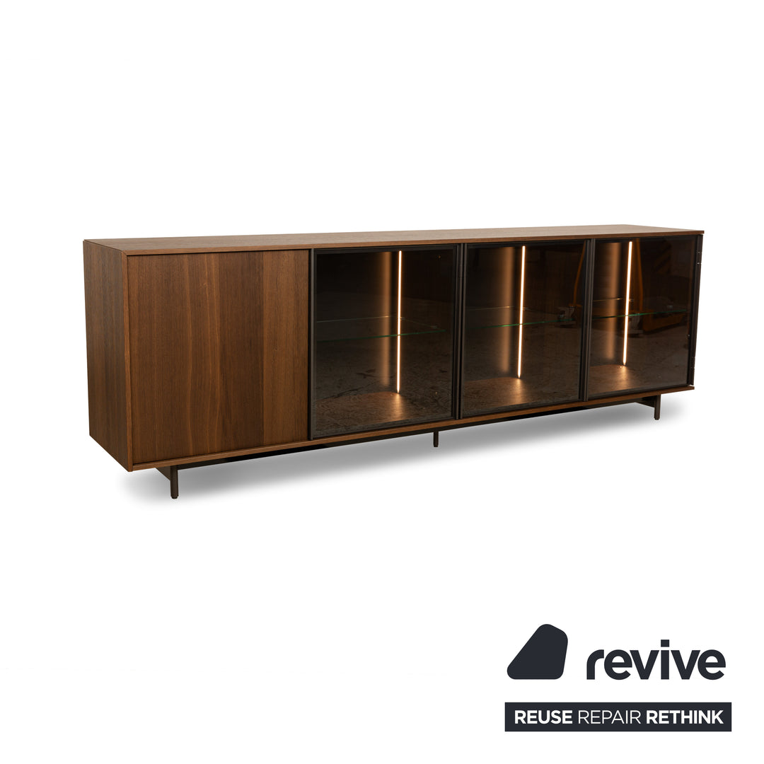 Diotti wooden sideboard brown