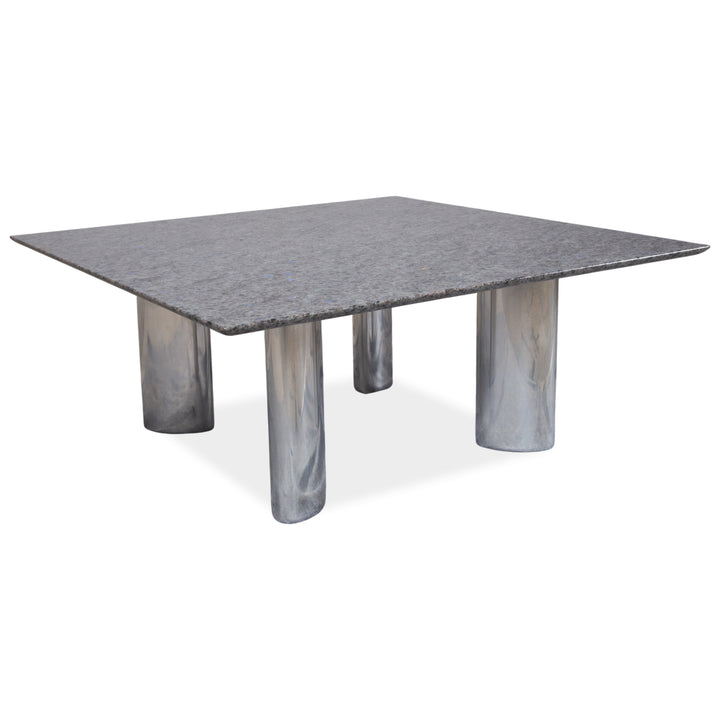 Draenert 1226 Granit Couchtisch Edelstahl