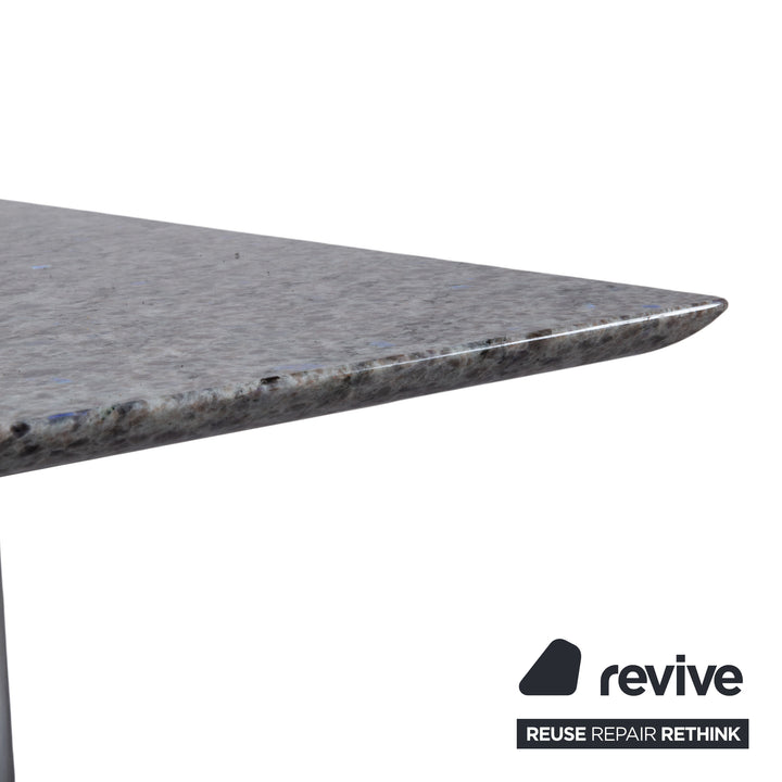 Draenert 1226 Granit Couchtisch Edelstahl