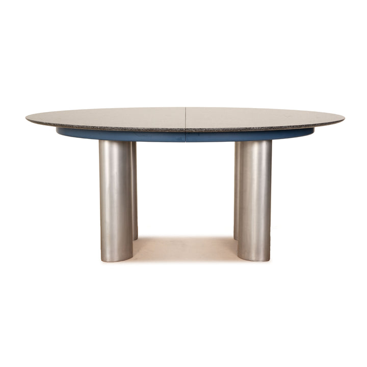 Draenert 1226 stone dining table granite gray extendable function 170/270 x 74 x 105 cm