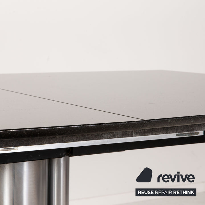 Draenert Adler 1 Granit Esstisch Schwarz ausziehbar 170-248 x 105cm