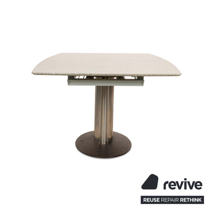 Draenert Adler 1224 Granit Esstisch Grau Ausziehfunktion