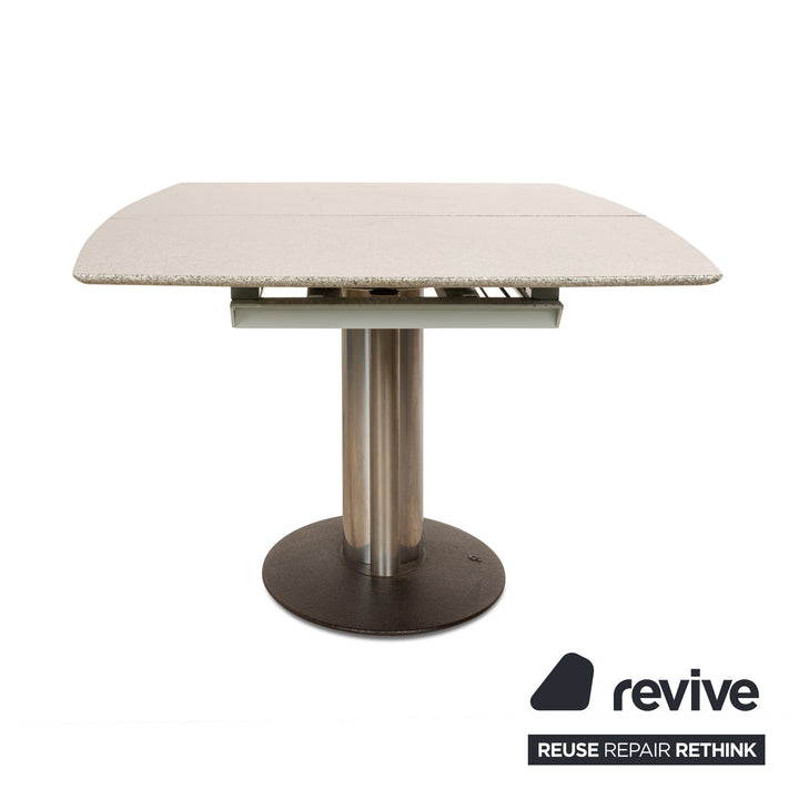 Draenert Adler 1224 Granit Esstisch Grau Ausziehfunktion