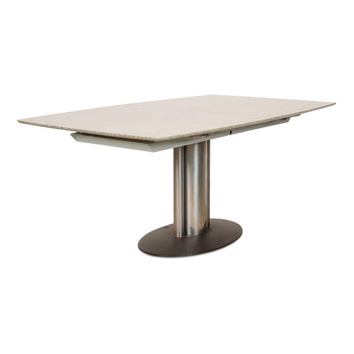 Draenert Adler 1224 Granit Esstisch Grau Ausziehfunktion