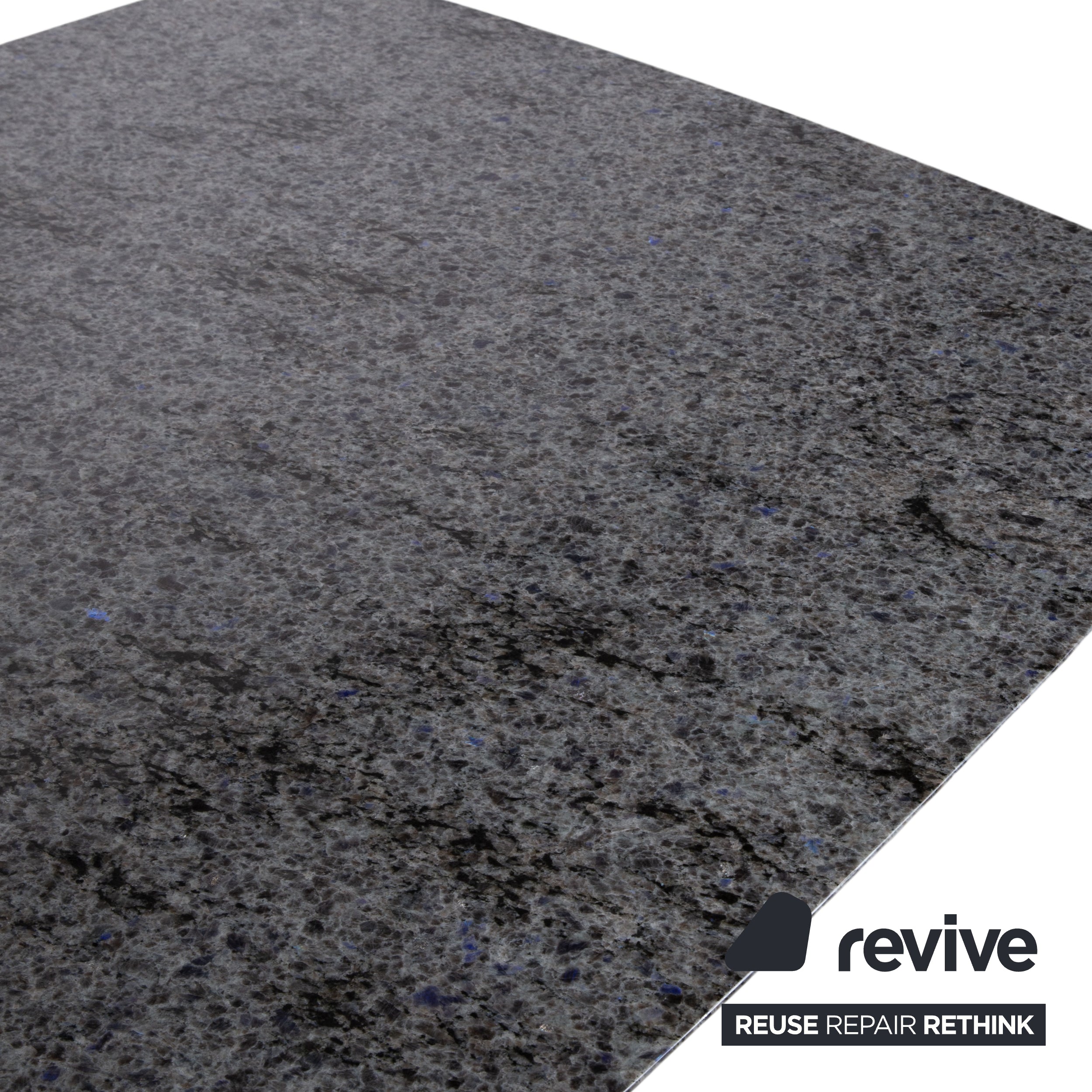 Draenert Adler 1224 Granite Dining Table Grey Silver 170 x 105 cm
