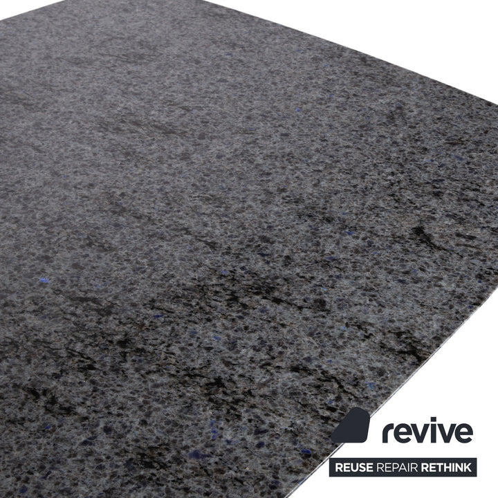 Draenert Adler 1224 Granite Dining Table Grey Silver 170 x 105 cm