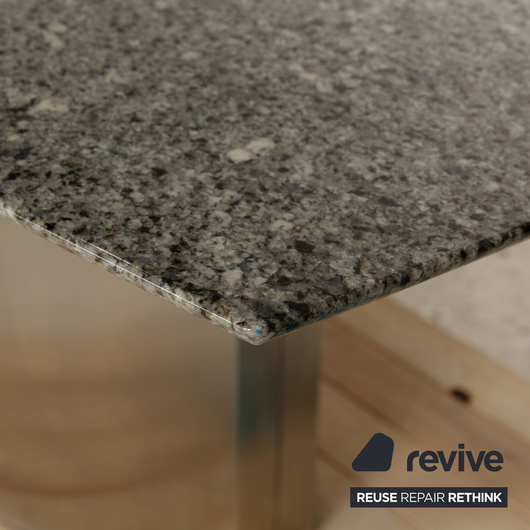 Table à manger extensible en pierre granit gris Draenert Adler 1224, 210-255 x 75 x 105 cm
