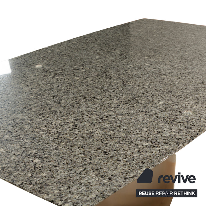 Table à manger extensible en pierre granit gris Draenert Adler 1224, 210-255 x 75 x 105 cm