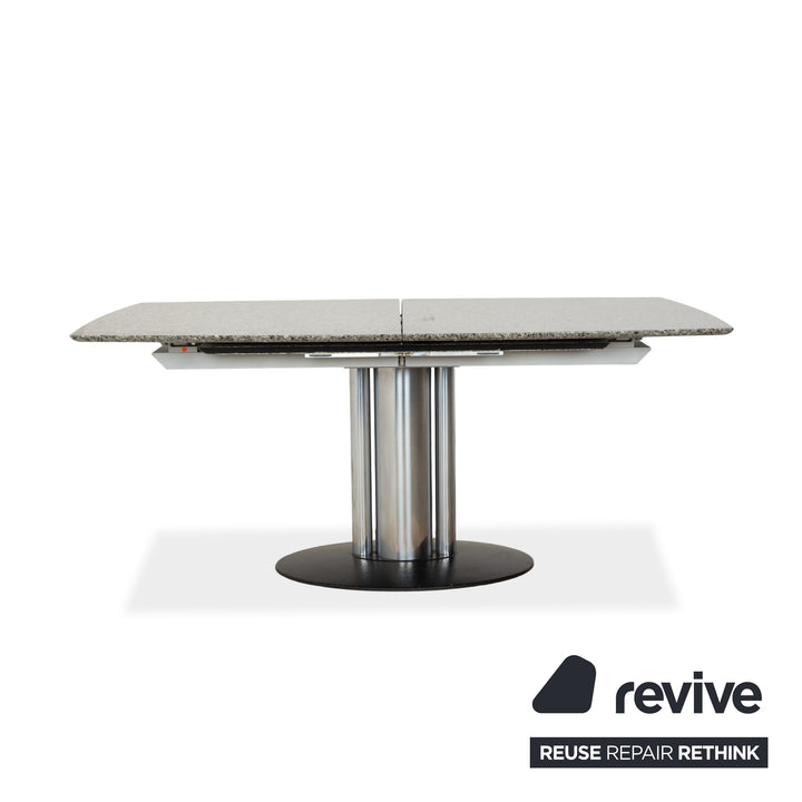 Draenert Adler 2 Dining Table Granite Grey Extendable Function