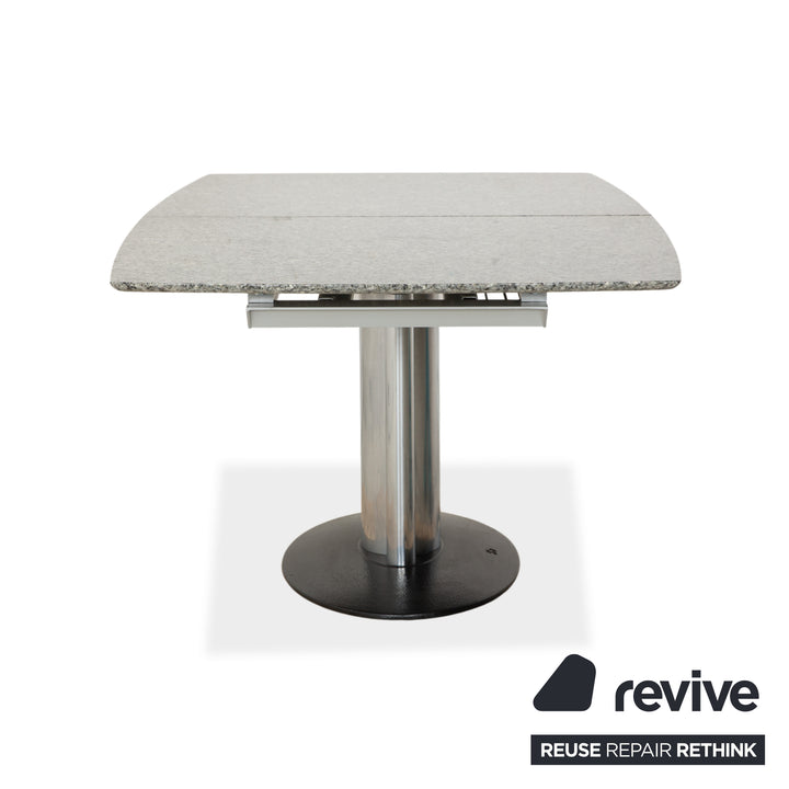 Draenert Adler 2 Dining Table Granite Grey Extendable Function