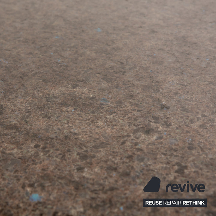 Draenert Adler 2 Nr. 1224 Stein Esstisch Braun Ausziehfunktion 170-250 x 105 x 75 cm