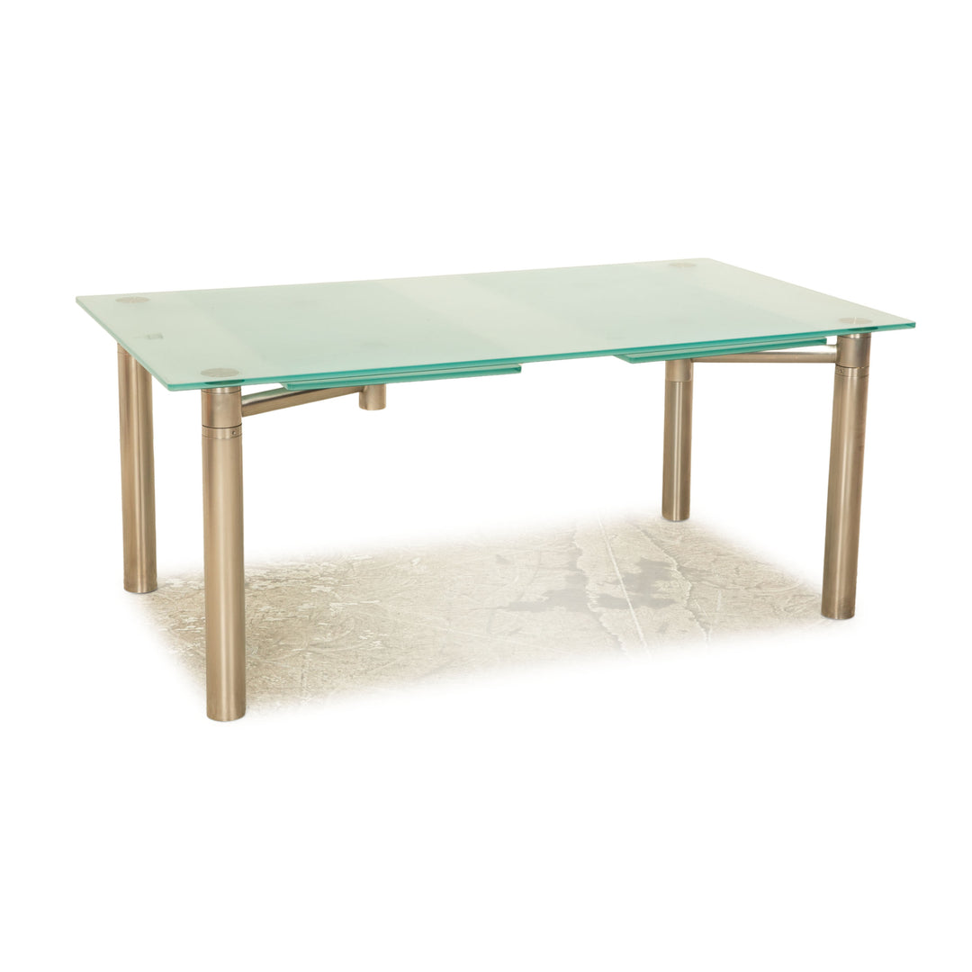 Draenert Casanova ausziehbar Esszimmer Glas Blau 172/272 x 72x 94cm Ausziehfunktion