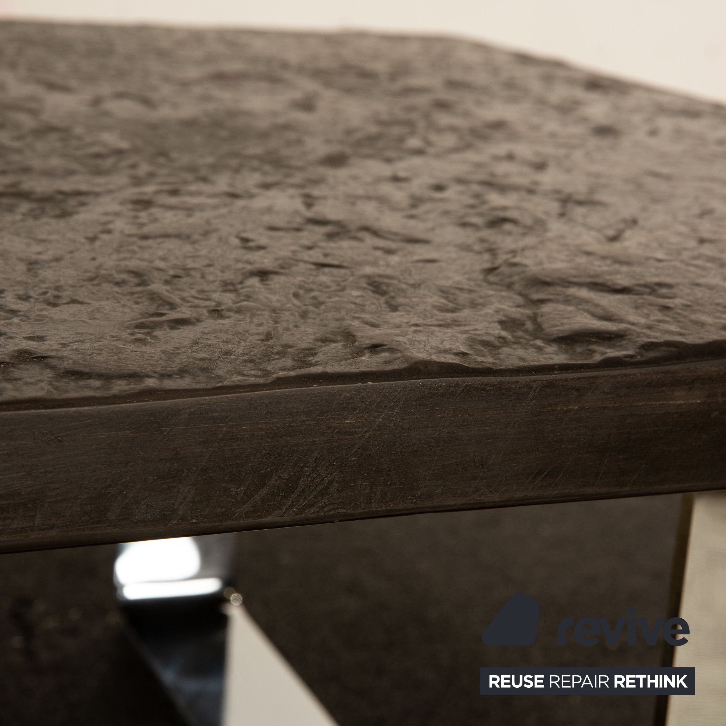Draenert Primus Stone Coffee Table Dark Grey Slate