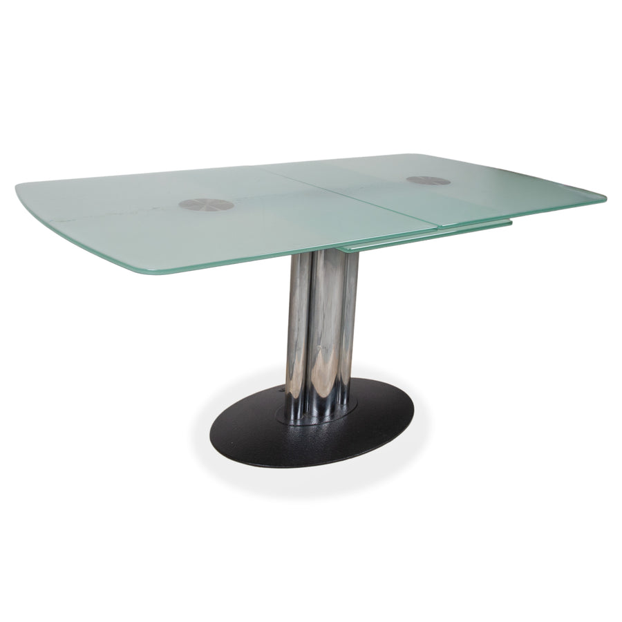 Draenert Titan III Glas Esstisch Ausziehfunktion Esszimmer