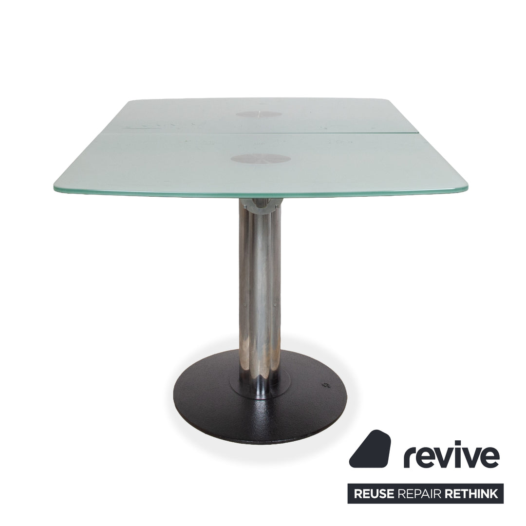 Draenert Titan III Glas Esstisch Ausziehfunktion Esszimmer