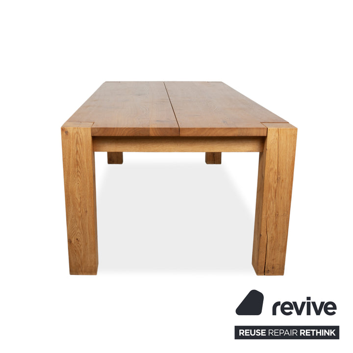 e15 Bigfoot Solid Wood Dining Table Brown Dining Room