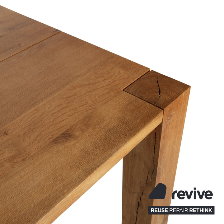 e15 Bigfoot Solid Wood Dining Table Brown Dining Room