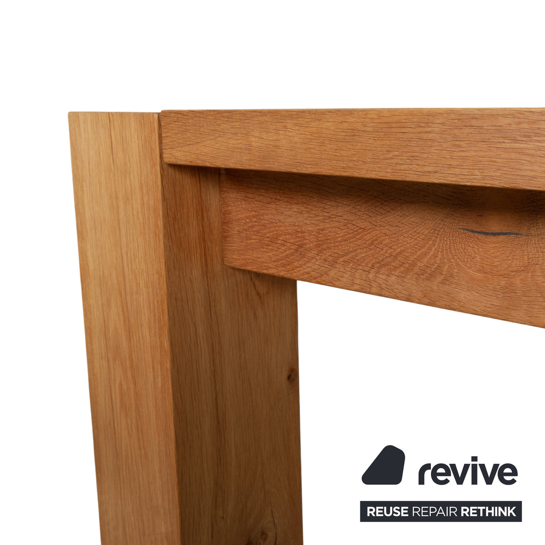 e15 Bigfoot Solid Wood Dining Table Brown Dining Room